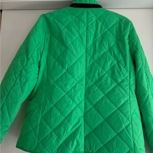 J.Crew Quilted Signature Puffer Blazer in Green - Picture 5 of 6